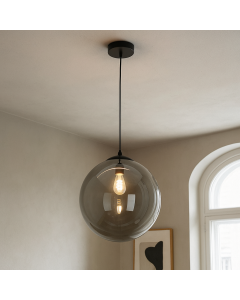 Design Pendelleuchte Schwarz, Dolf
