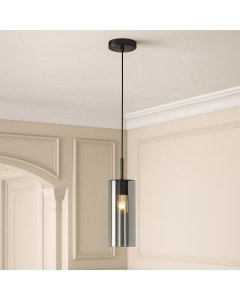 Moderne Pendelleuchte Grau, Gaya