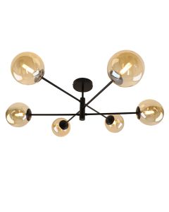 Design Deckenleuchte Bernstein, Remo