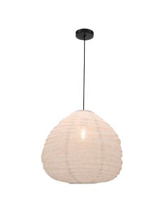 Landhaus Pendelleuchte Beige, Leila