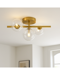 Design Deckenleuchte Transparent, Remo