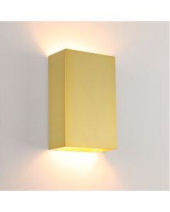 Moderne Wandleuchte Messing, Perry