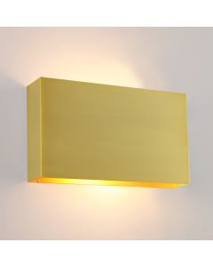 Moderne Wandleuchte Messing, Perry