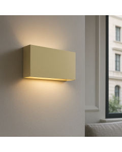 Moderne Wandleuchte Beige, Perry