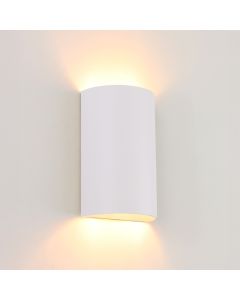 Moderne Wandleuchte Weiß, Perry