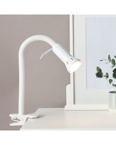 Kunststoff Klemmspot Weiß, Kalina, mit Schalter