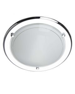 Glas Deckenleuchte Chrom, Angely