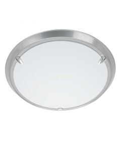 Glas Deckenleuchte Grau, Elene