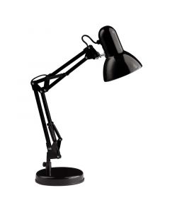 Industrielle Schreibtischlampe Schwarz, Naline, mit Schalter