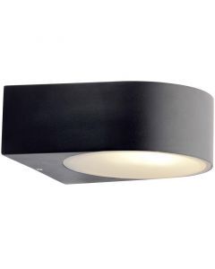 Metall Außenleuchte Schwarz, Alicha, IP44