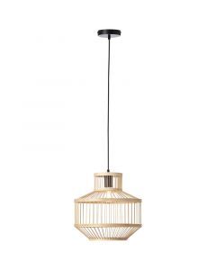 Holz Pendelleuchte Schwarz, Luit