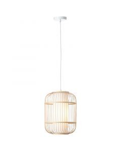 Holz Pendelleuchte Weiß, Hans