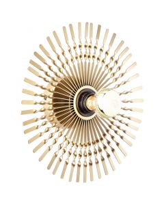 Retro Wandleuchte Gold, Richelle