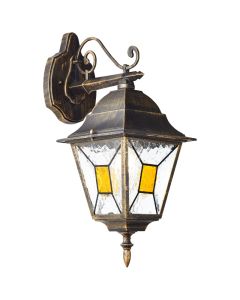 Antik Außenleuchte Rostfarbe, Levinus, IP44