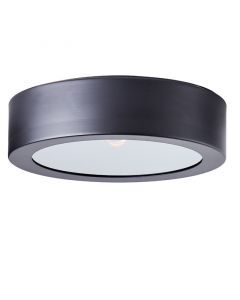 Industrielle Deckenlampe Schwarz, Sherman