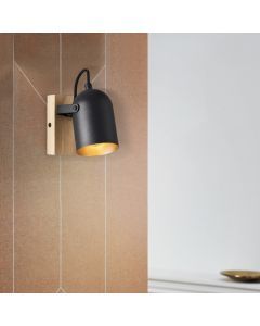 Holz Wandstrahler Gold, Veroniek