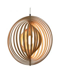 Holz Pendelleuchte Landhaus, Chislaine