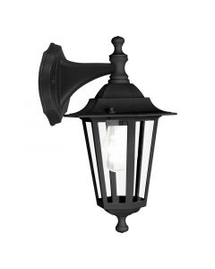 Schwarze antik Außenleuchte Aluminium, Alieke, IP44