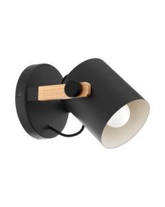 Creme moderne Wandleuchte Stahl, Kaspar