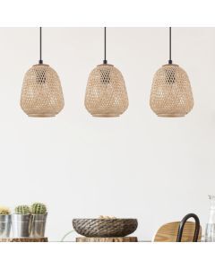 Holz Pendelleuchte Landhaus, Nicole