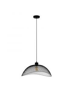 Schwarze industrielle Pendelleuchte Stahl, Ritish