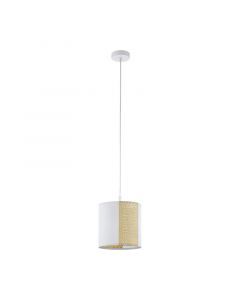 Papier Pendelleuchte Weiß, Harmjan