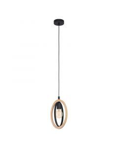 Holz Pendelleuchte Landhaus, Angeline