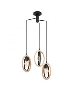 Holz Pendelleuchte Landhaus, Angeline