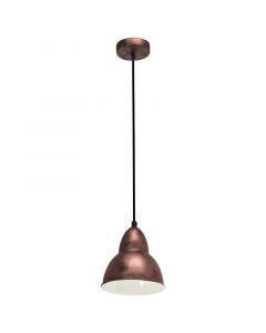 Kupfer industrielle Pendelleuchte Metall, Liana