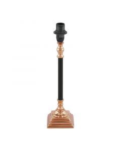 Kupfer antik Tischlampe ohne Schirm Metall, Shane, mit Schalter