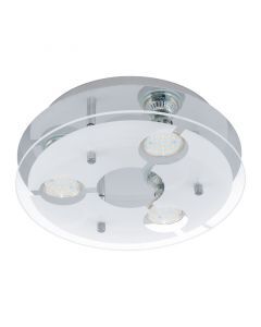 Chrom moderne Deckenlampe Edelstahl, Annelinde