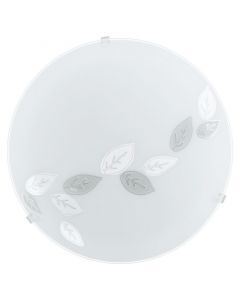 Weiße Deckenlampe Glas, Bada