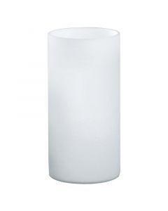 Weiße design Tischleuchte Glas, Basken, mit Schalter
