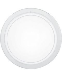 Weiße Deckenlampe Glas, Agena