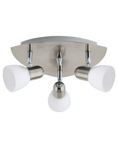 Nickel Deckenstrahler Stahl, Niene