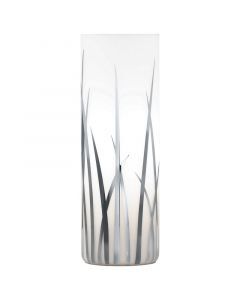 Chrom design Tischleuchte Glas, Ilyas, mit Schalter