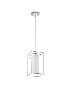 Chrom industrielle Pendelleuchte Glas, Aprica