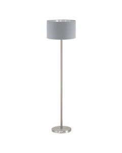 Graue moderne Stehlampe Stoff, Terme, mit Schalter