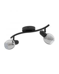 Schwarze design Deckenstrahler Stahl, Ritchy