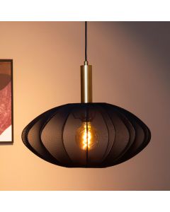 Schwarze Pendelleuchte Modern, Corina