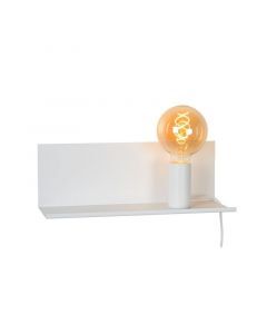 Weiße Wandleuchte Modern, Sebo, mit Schalter