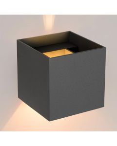 Graue Wandleuchte Modern, Xio