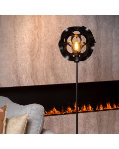 Schwarze Stehlampe Modern, Hannelore