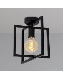 Schwarze Deckenlampe Modern, Luuk