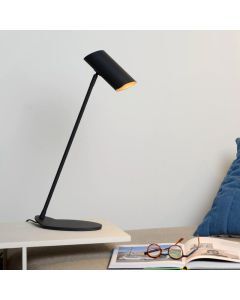 Anthrazit Schreibtischlampe Modern, Hester, mit Schalter