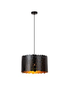 Schwarze Pendelleuchte Modern, Almelo