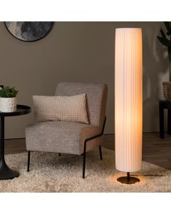 Weiße Stehlampe Modern, Fold, mit Schalter