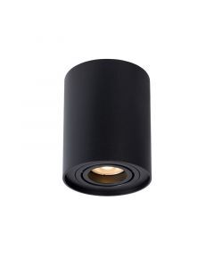 Schwarze Deckenstrahler Modern, Tube