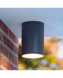 Anthrazit Außenleuchte Modern, Tubix, IP54