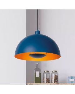 Blaue Pendelleuchte Modern, Siemon